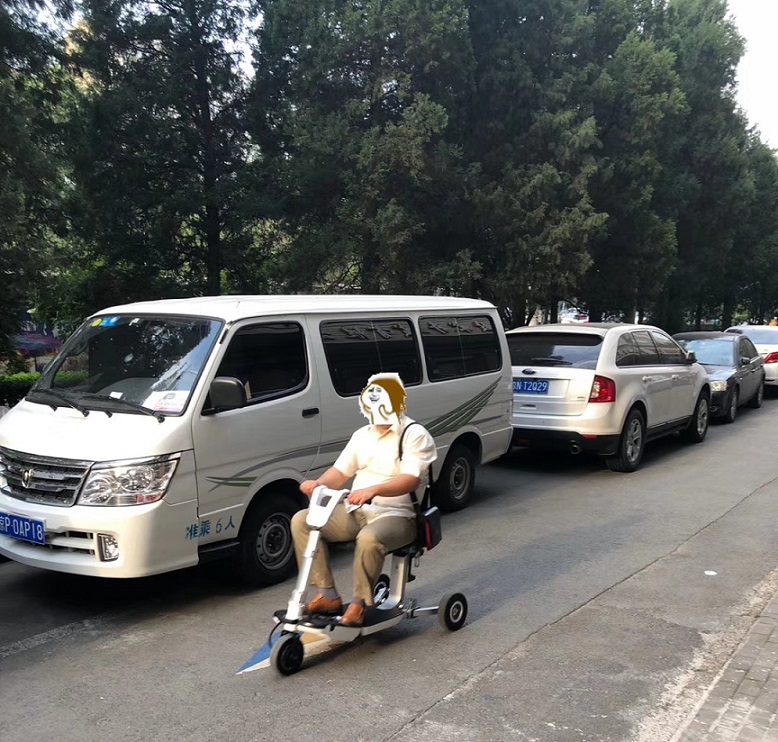 元亨電動可上飛機折疊老年代步車！能夠帶著老人暢游全國[元亨電動]